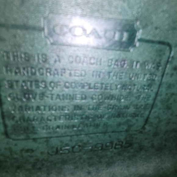 Vintage Coach Bottle Green Regina - Picture 14 of 16